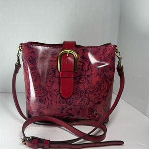 Patricia Nash Irving Leather Satchel